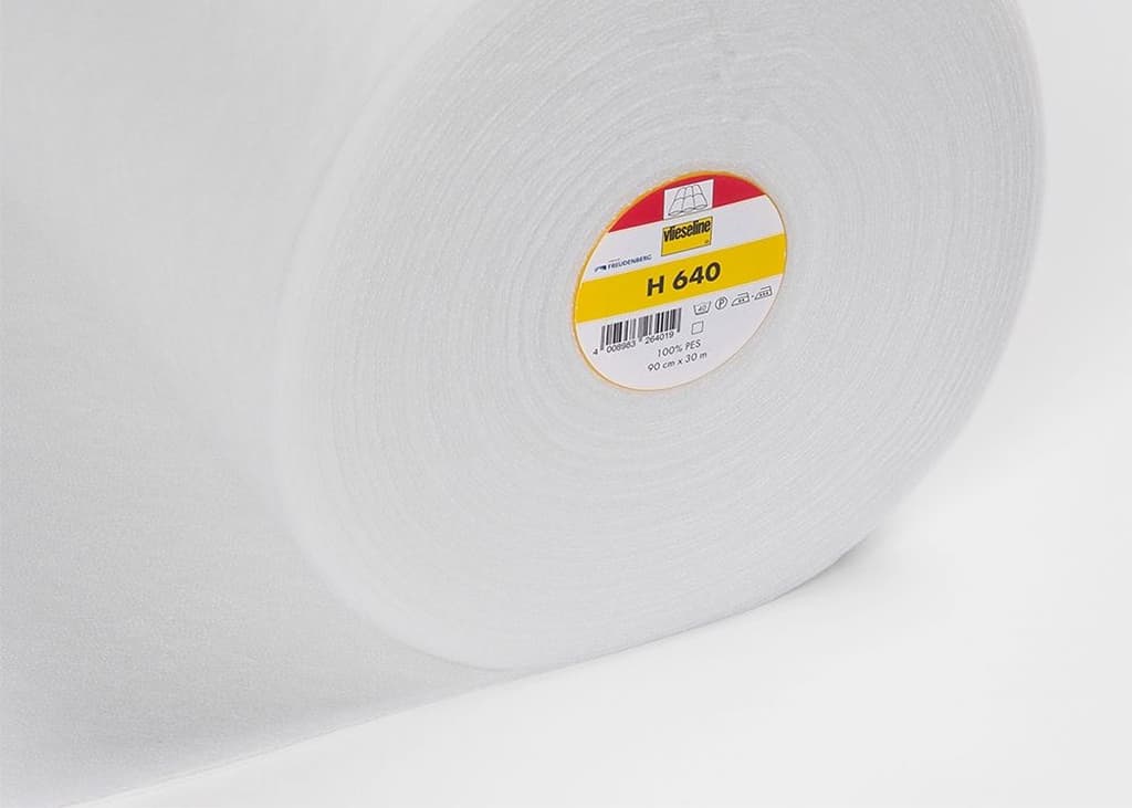 Толстая и мягкая объёмная клеевая прокладка Vlieseline Volumenvlies H640 Флизелин толстый объемный клеевой