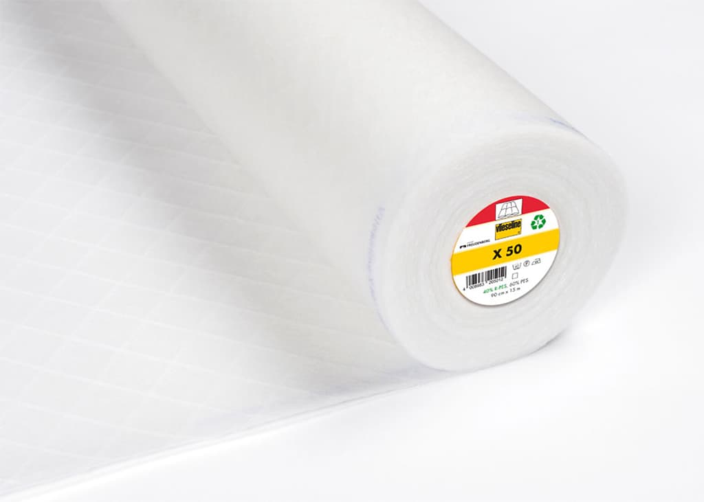 Объёмная прокладка с клеевыми квадратами Vlieseline Volumenvlies X50 Флизелин объемный тонкий клеевой