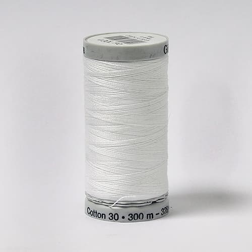 Нитки Gütermann Cotton №30 300м Цвет 1001 (белые)