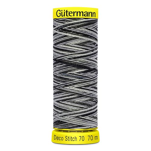 Нитки Gütermann Deco Stitch Multicolour №70 70м Цвет 9921