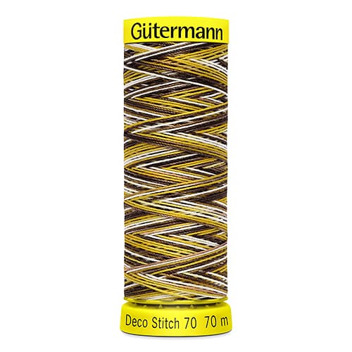 Нитки Gütermann Deco Stitch Multicolour №70 70м Цвет 9929