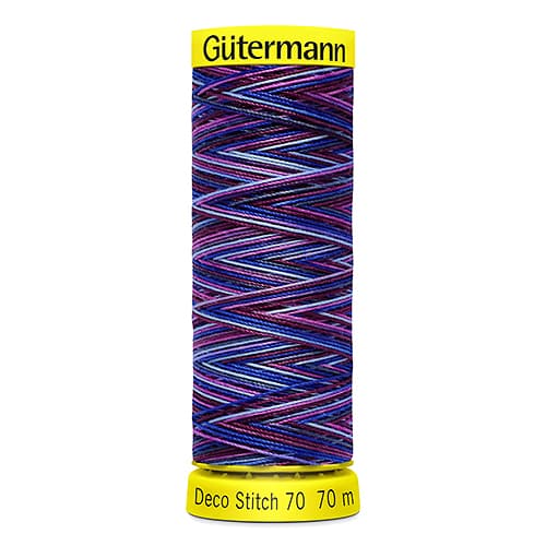 Нитки Gütermann Deco Stitch Multicolour №70 70м Цвет 9944