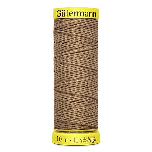 Gütermann Elastic 10м цвет 1028, бежевый