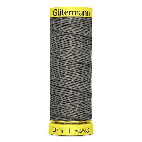 Gütermann Elastic 10м цвет 1505, темно-серый