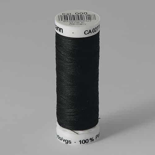 Нитки Gütermann SewAll №100 200м цвет 000 (черный)