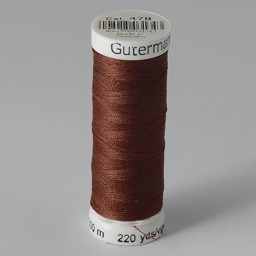 Нитки Gütermann SewAll №100 200м цвет 478