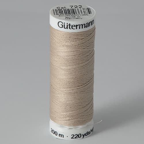 Нитки Gütermann SewAll №100 200м цвет 722