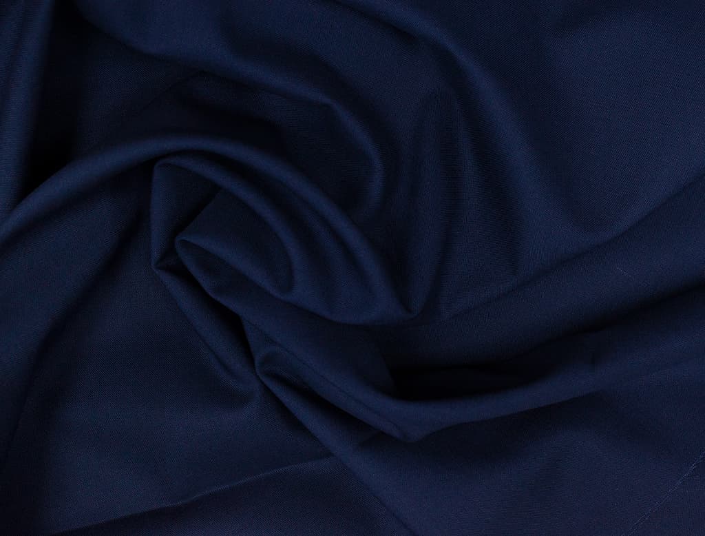 Ткань Gütermann Pure Colours однотонная, темно-синяя - №1