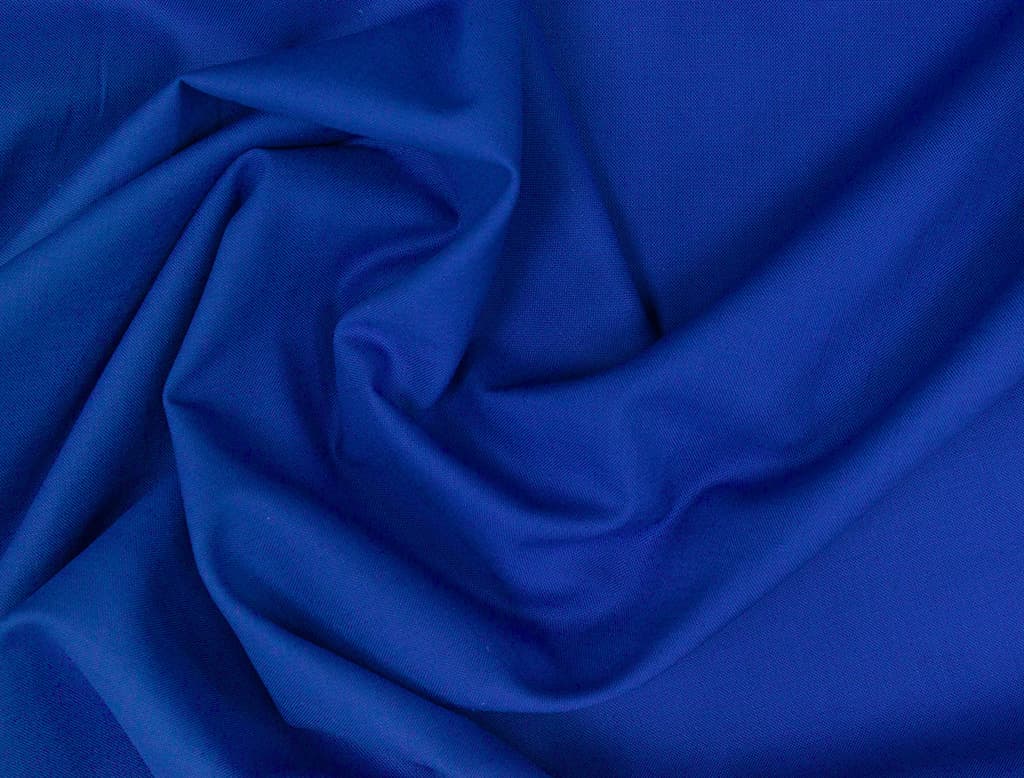 Ткань Gütermann Pure Colours однотонная, ярко-синяя - №1