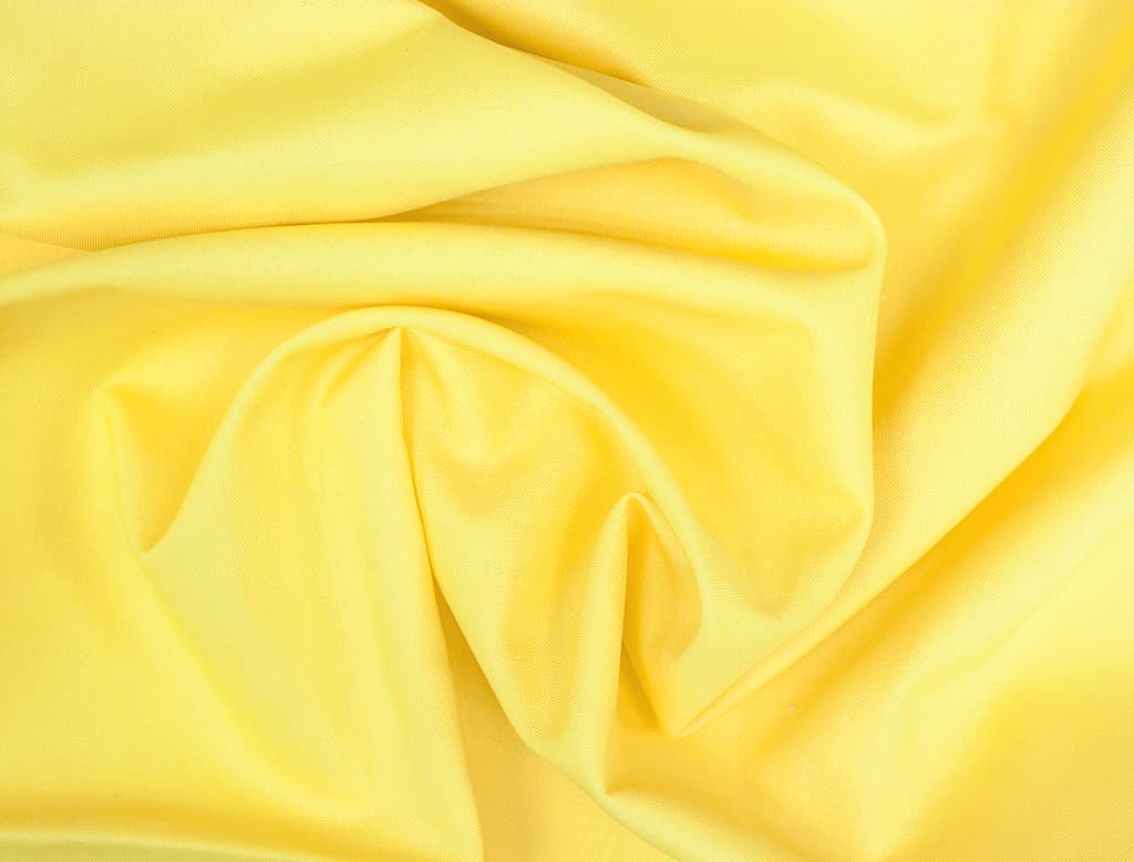 Ткань Gütermann Pure Colours однотонная, желтая - №1