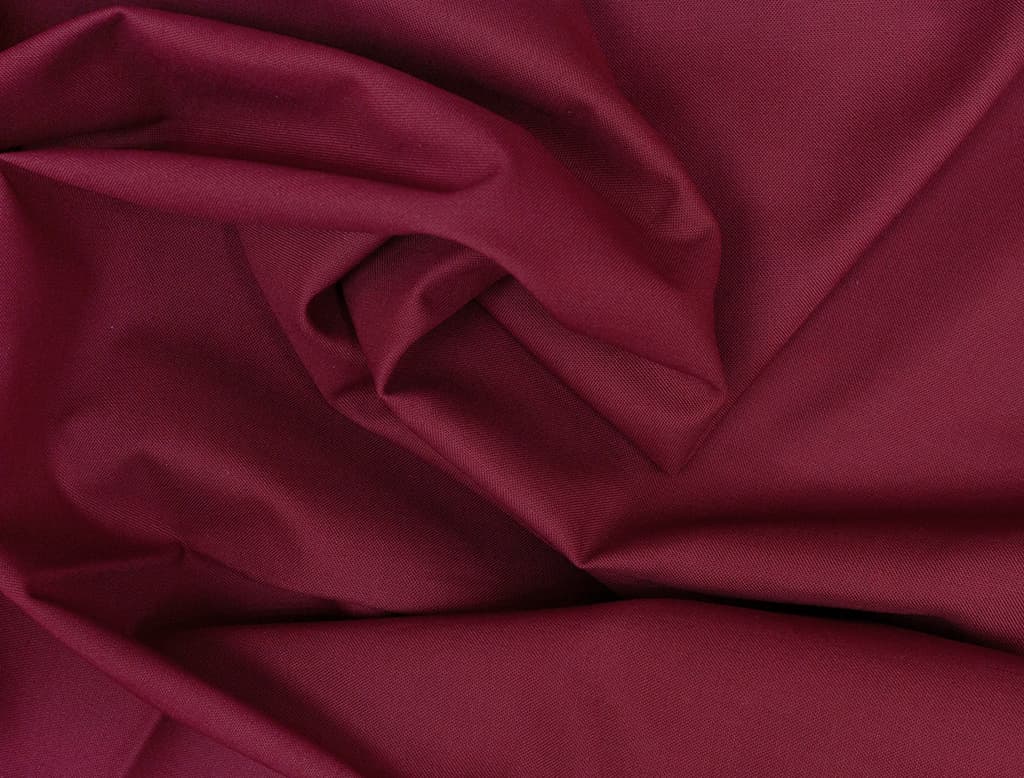 Ткань Gütermann Pure Colours однотонная, бордовая - №1