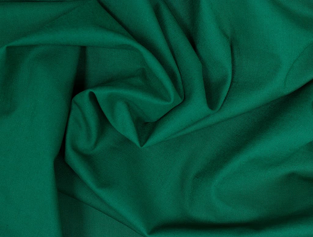 Ткань Gütermann Pure Colours однотонная, темно-зеленая - №1