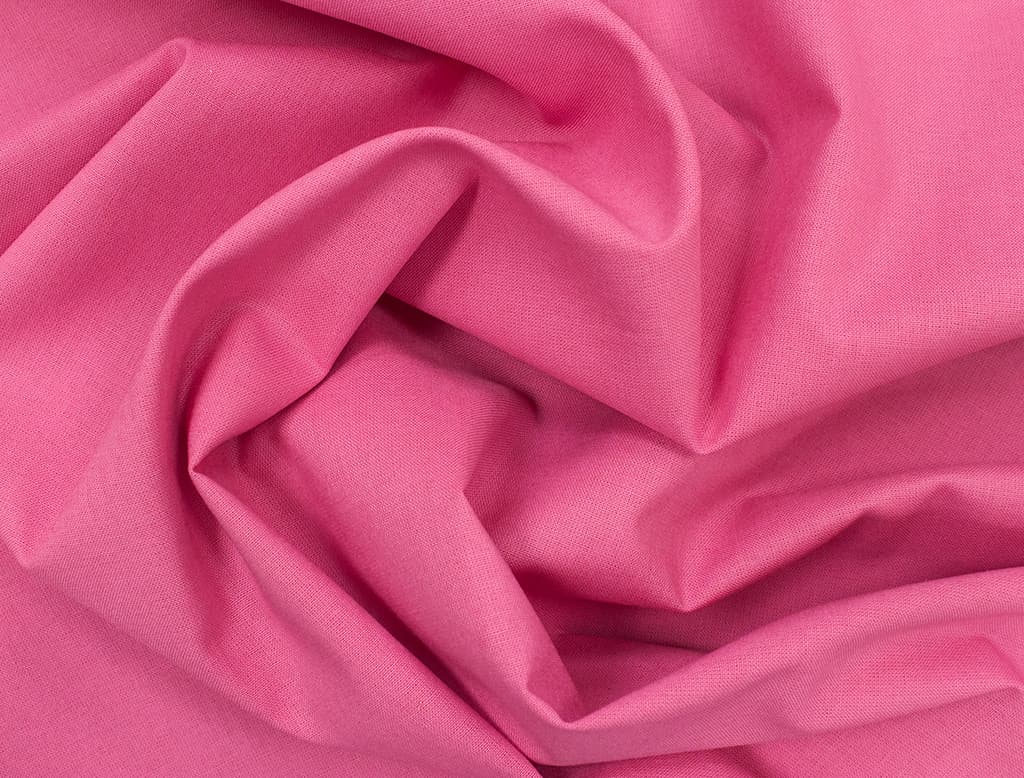 Ткань Gütermann Pure Colours однотонная, ярко-розовая - №1