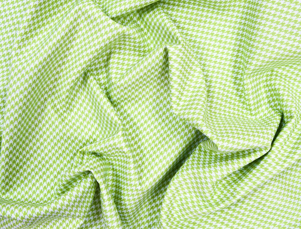 Ткань Gütermann Notting Hill (салатовая "гусиная лапка") - №1