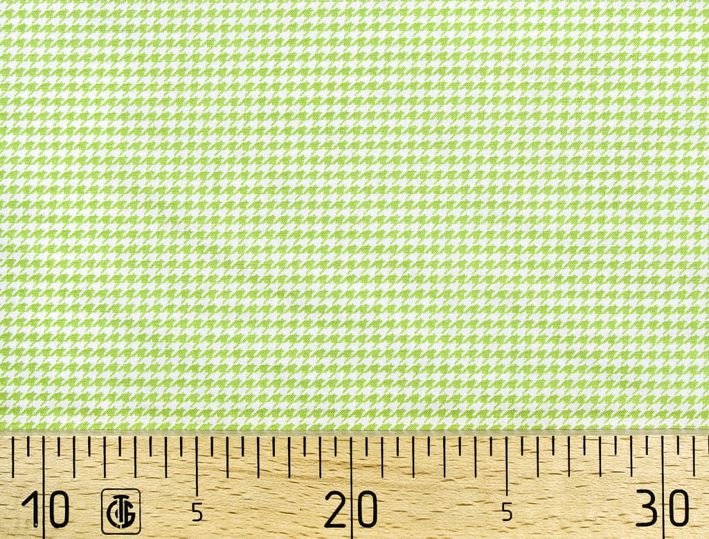 Ткань Gütermann Notting Hill (салатовая "гусиная лапка")