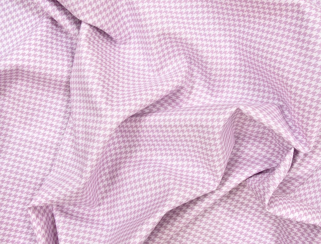 Ткань Gütermann Notting Hill (розовая "гусиная лапка") - №1