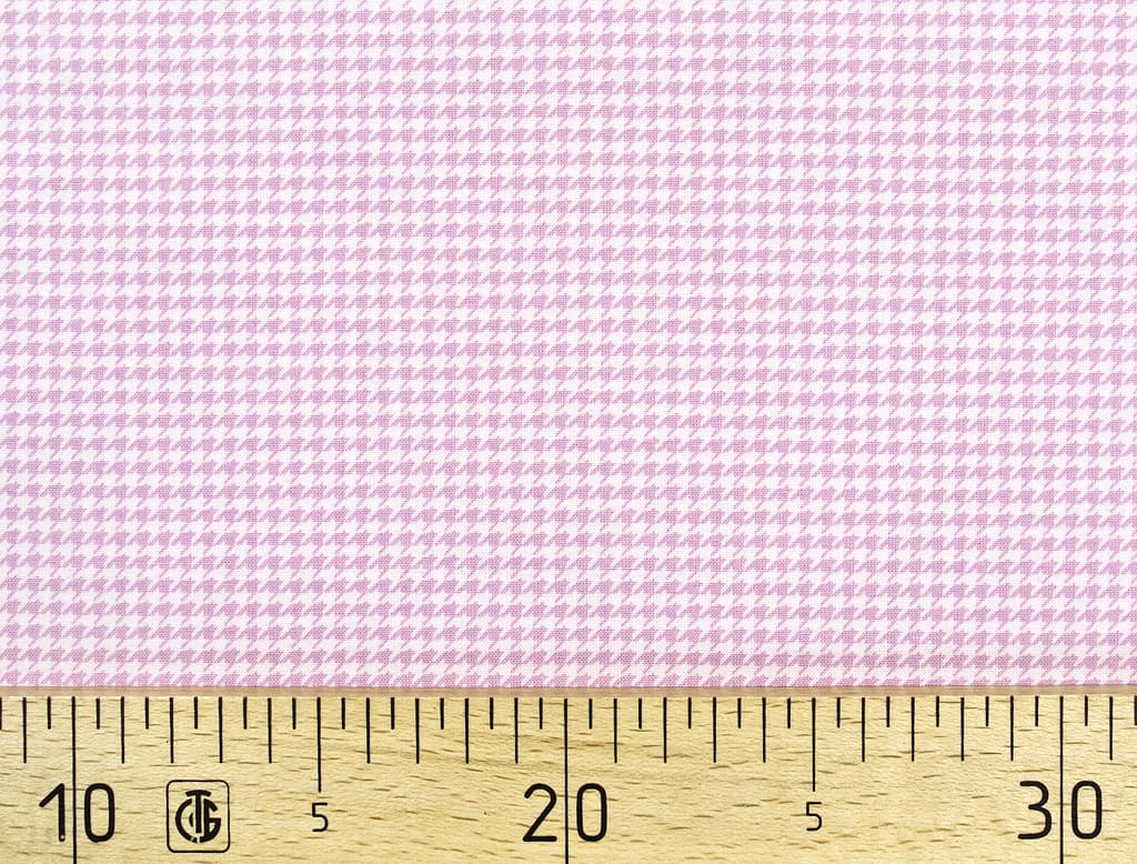 Ткань Gütermann Notting Hill (розовая "гусиная лапка")