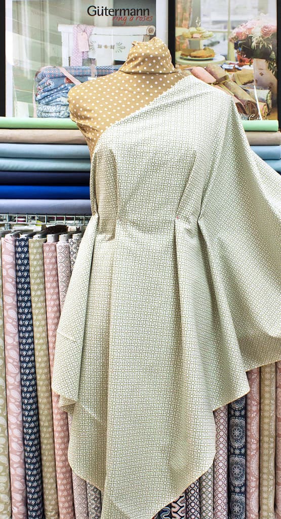 Ткань Gütermann Marrakesch (оливковый/белый орнамент) - №2