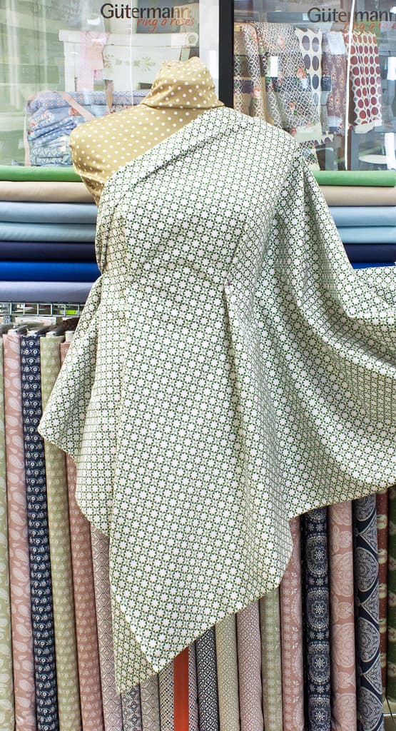 Ткань Gütermann Marrakesch (мелкая розово-зеленая мозаика) - №2