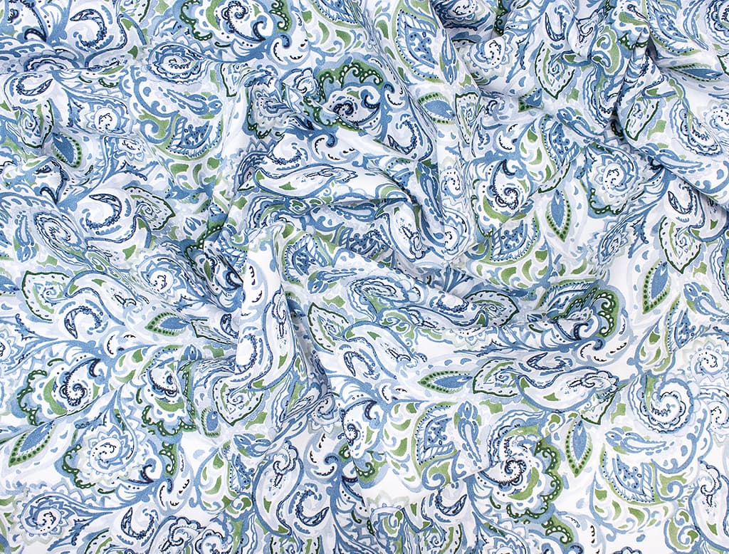 Ткань Gütermann Unique (морская пена в голубом) - №1