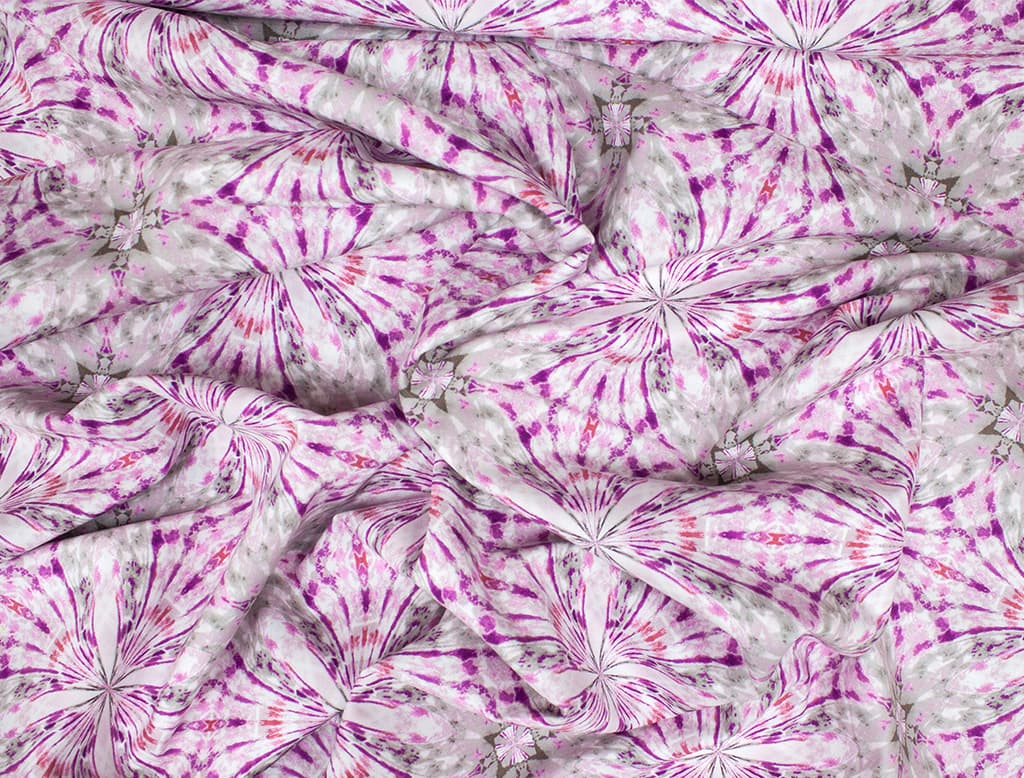 Ткань Gütermann Light Breeze (розовый калейдоскоп) - №1