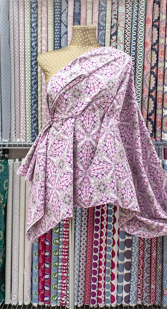 Ткань Gütermann Light Breeze (розовый калейдоскоп) - №2