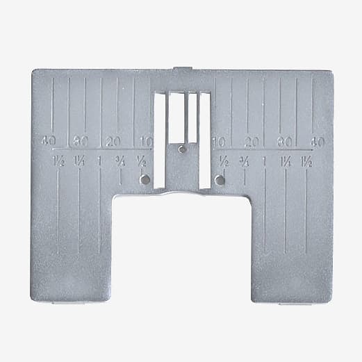 Игольная пластина для прямой строчки