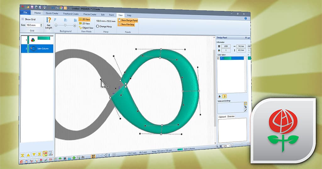 Программное обеспечение для вышивальных машин, для установки на компьютеры с операционной системой Windows и macOS Premier+2 ULTRA (Windows + macOS, английский язык) - №1