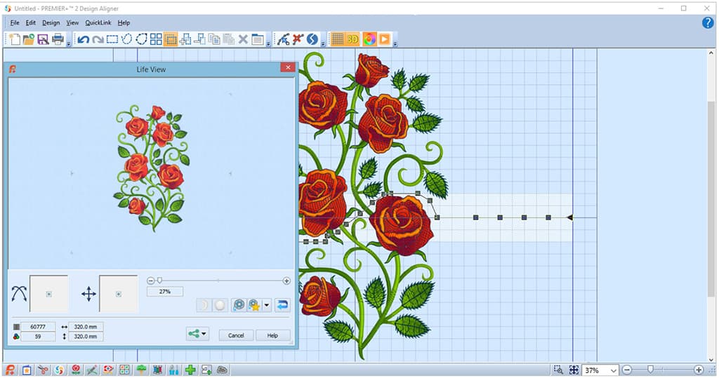 Программное обеспечение для вышивальных машин, для установки на компьютеры с операционной системой Windows и macOS Premier+2 ULTRA (Windows + macOS, английский язык) - №3