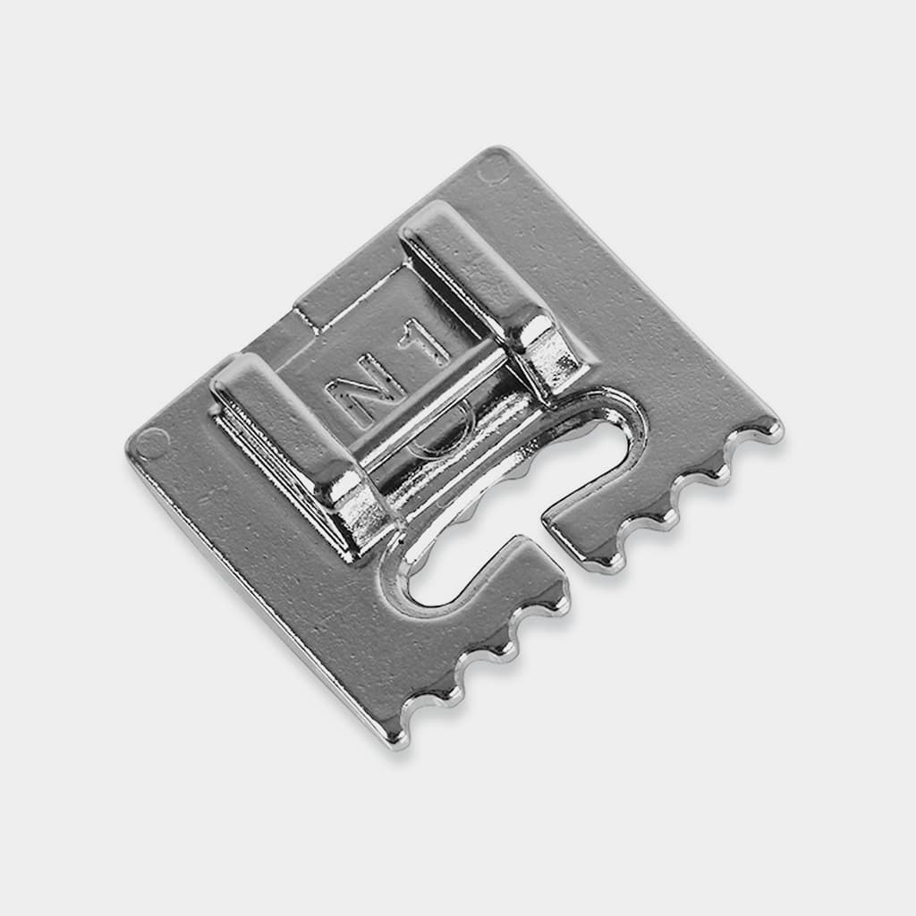 Лапка для защипов c 7 желобками (для машин с шириной строчки 9мм)