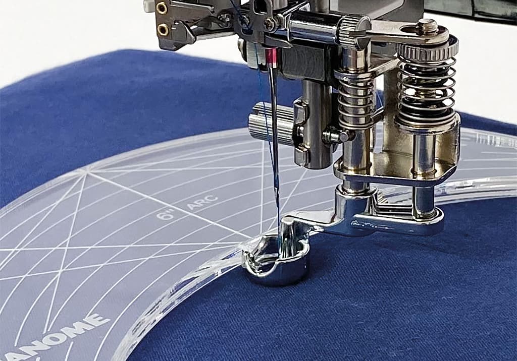 Лапка для стегания по шаблону для машин с горизонтальным челноком - №1