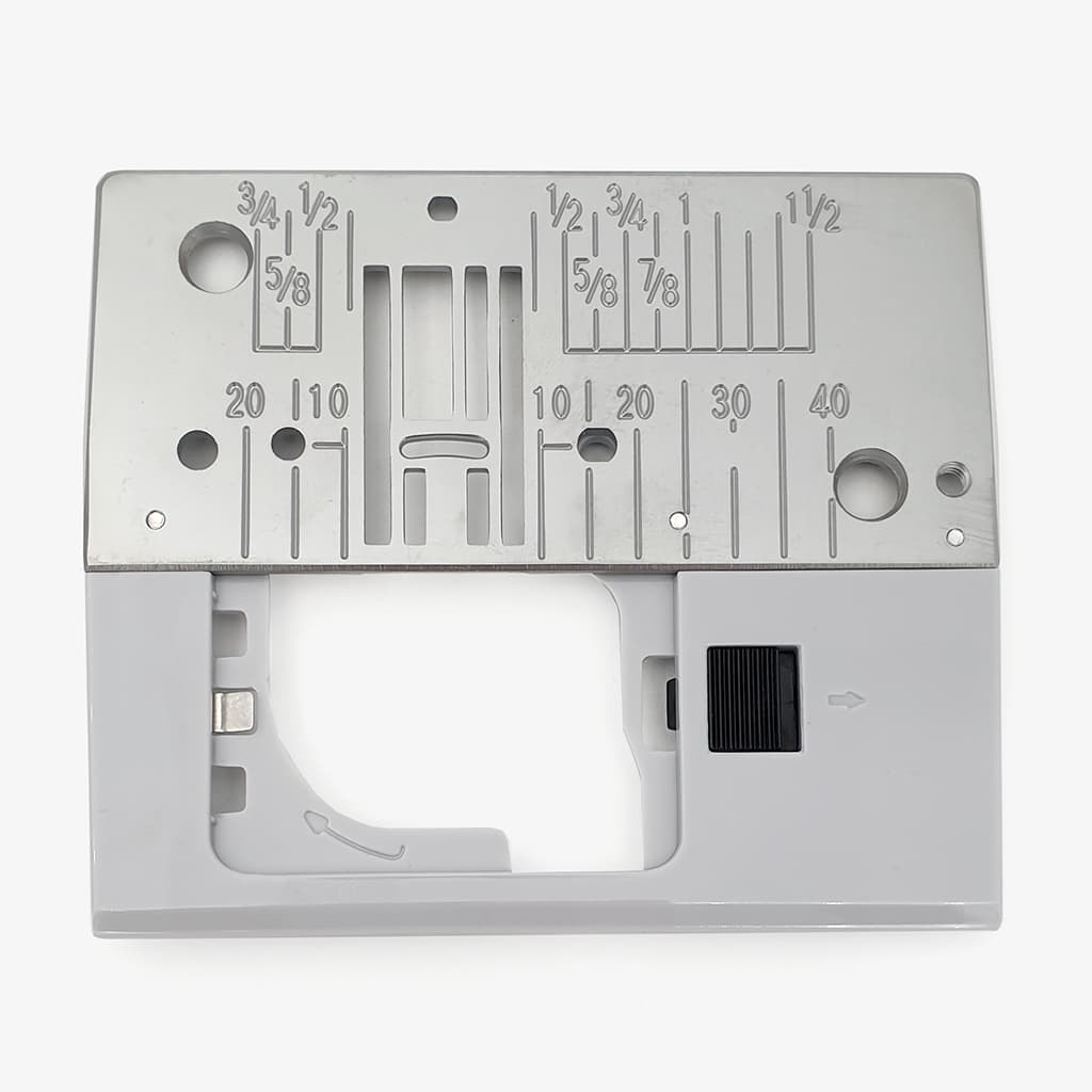 Игольная пластина в сборе с накладкой Janome 6019, 6125, 6260