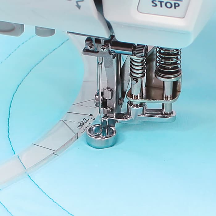 Лапка для стегания по шаблону (к набору для свободно-ходовой вышивки) - №1