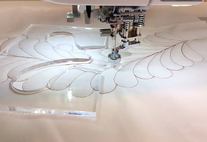 Лапка для стегания по шаблону (к набору для свободно-ходовой вышивки) - №2