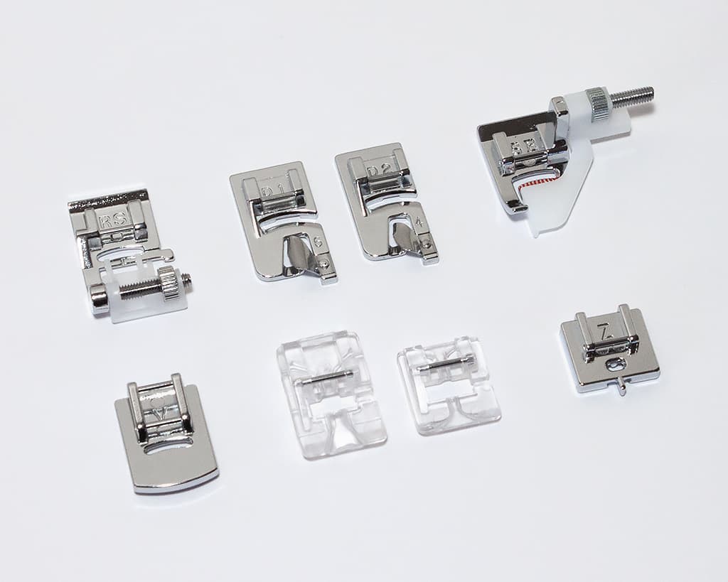 Набор аксессуаров для модных и стильных изделий (для машин с шириной строчки 9мм) - №1