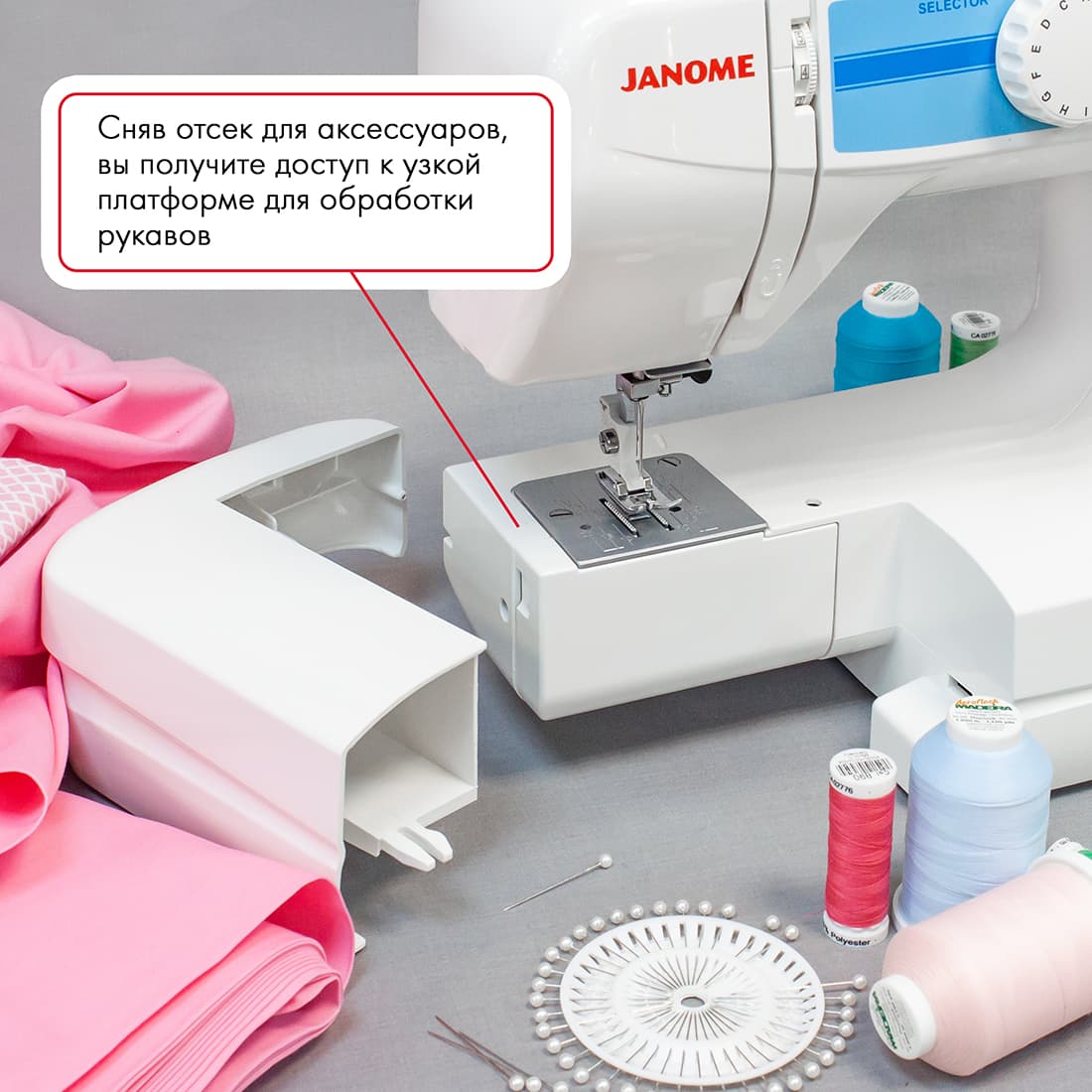 Электромеханическая швейная машина Janome TC-1218 - №5