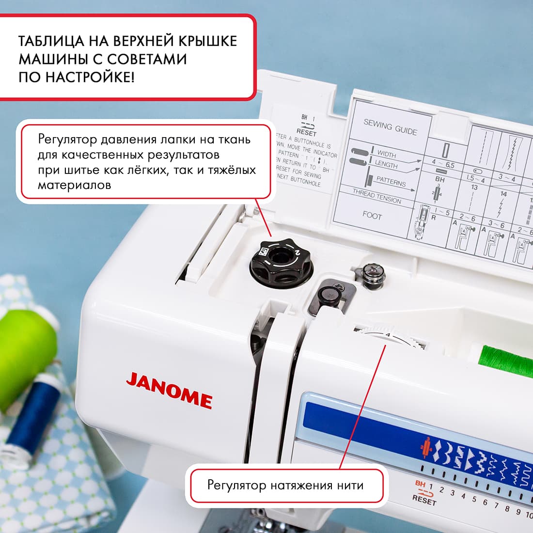 Электромеханическая швейная машина Janome My Excel 1221 - №4
