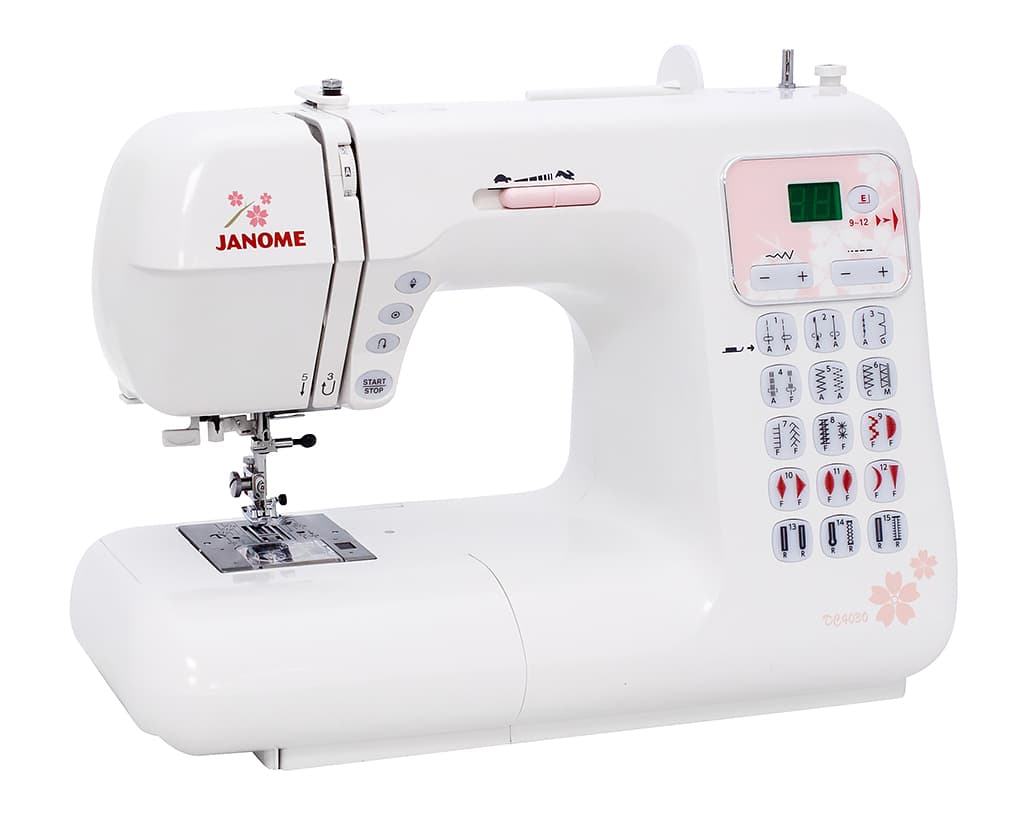 Швейная машина с микропроцессорным управлением Janome DC 4030 (с жестким чехлом)