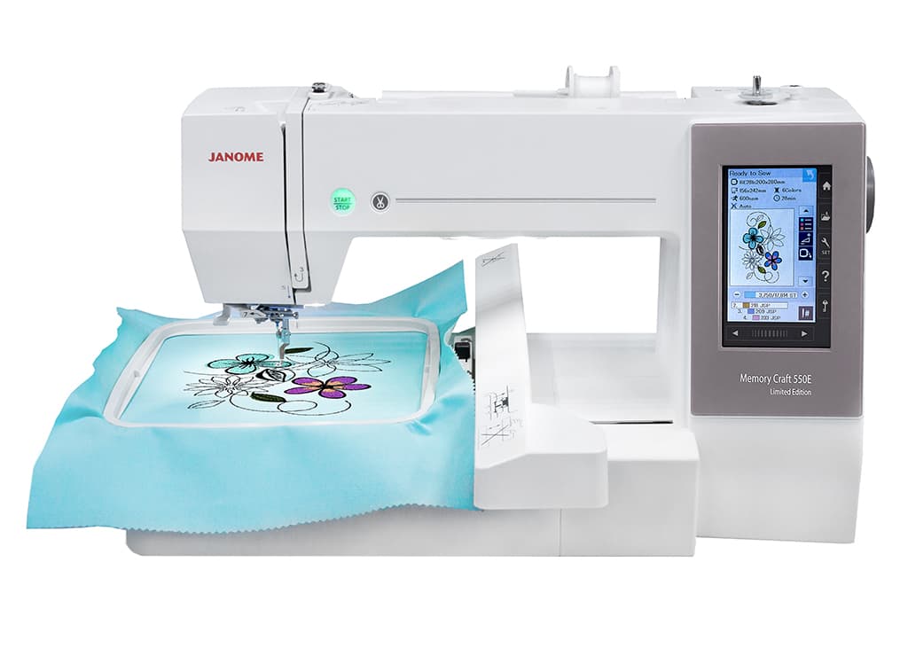 Вышивальная машина Janome Memory Craft 550e Limited Edition (Уценка)