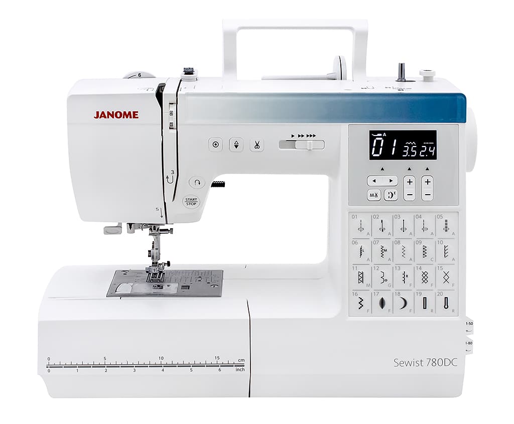 Швейная машина с микропроцессорным управлением Janome Sewist 780DC - №1