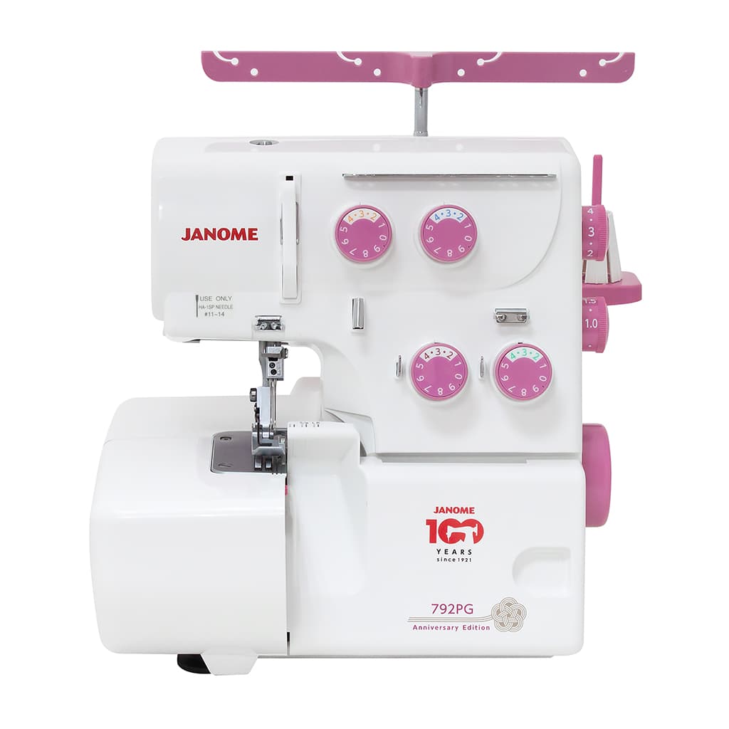 4-x (3-x) - ниточный оверлок Janome 792PG Anniversary Edition - №1