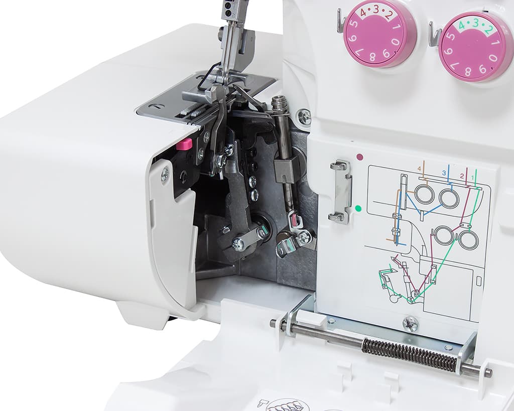 4-x (3-x) - ниточный оверлок Janome 792PG Anniversary Edition - №4