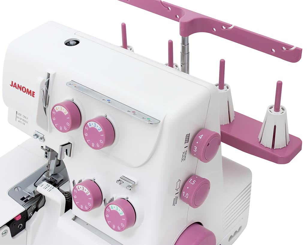 4-x (3-x) - ниточный оверлок Janome 792PG Anniversary Edition - №6