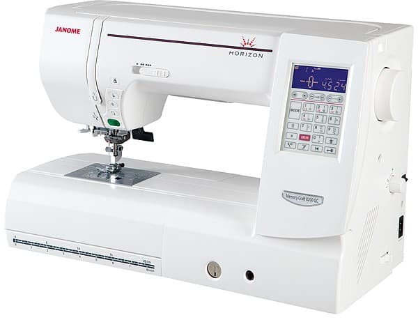 Швейная машина с микропроцессорным управлением Janome Horizon Memory Craft 8200 QC