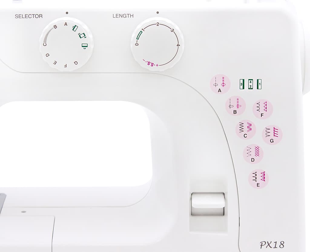 Электромеханическая швейная машина Janome PX 18 - №5