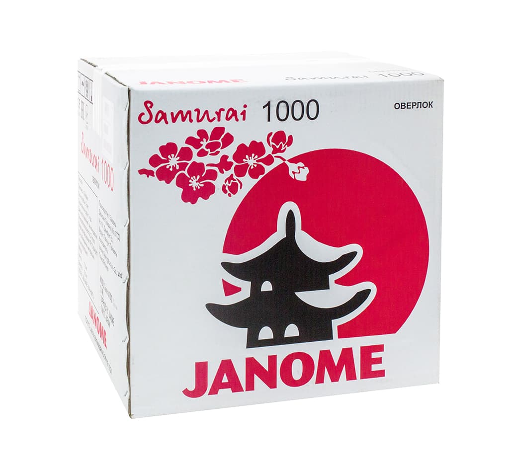 4-x (3, 2-x) - ниточный оверлок Janome Samurai 1000 - №9