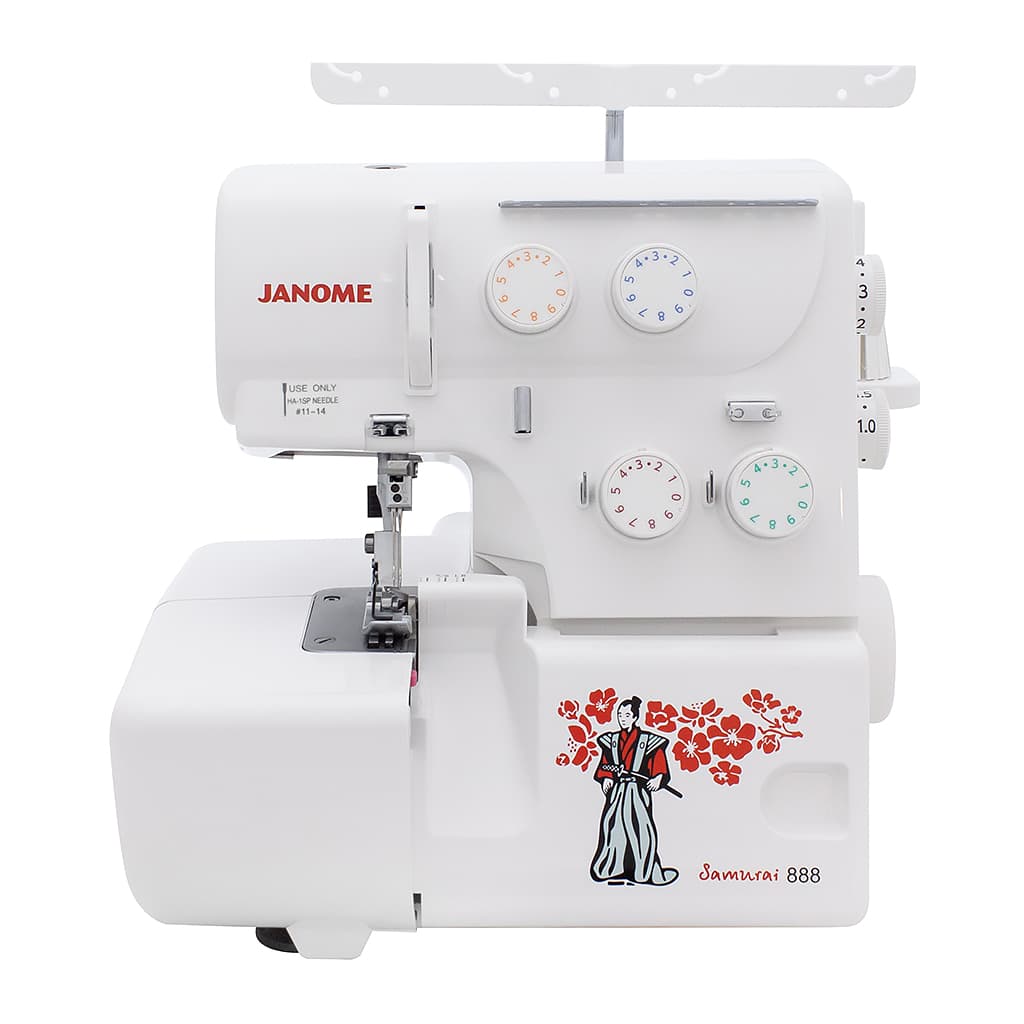 4-x (3-x) - ниточный оверлок Janome Samurai 888 - №1