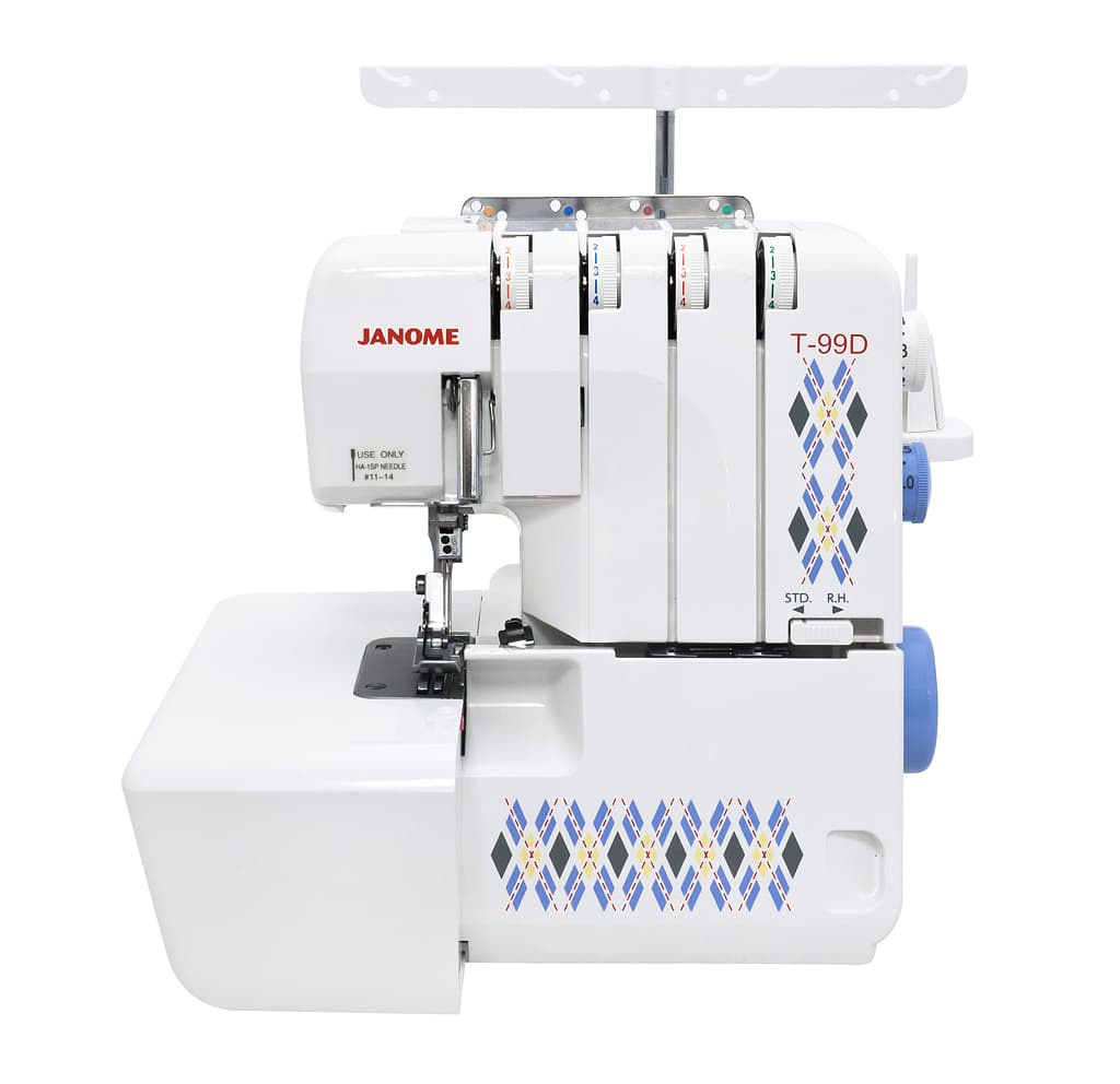 4-x (3, 2-x) - ниточный оверлок Janome T-99D - №1