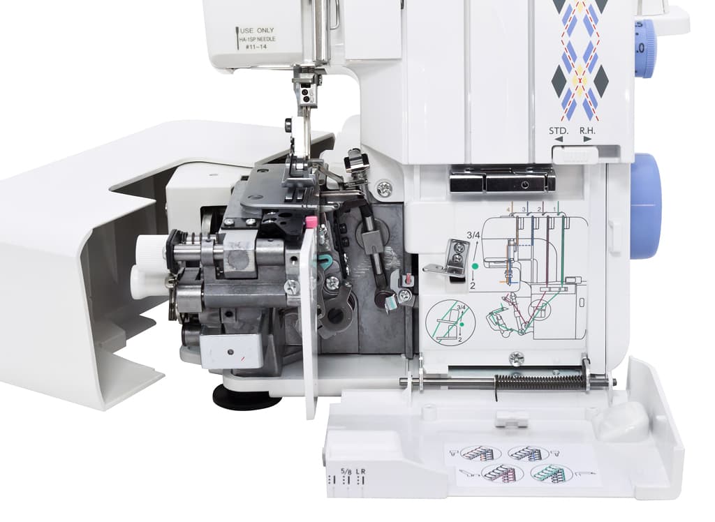4-x (3, 2-x) - ниточный оверлок Janome T-99D - №5