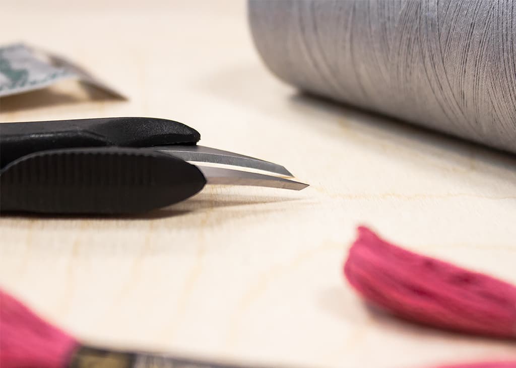 Ножницы Kretzer Finny CLASSIC 11 см для подрезки изогнутые с кольцом - №3